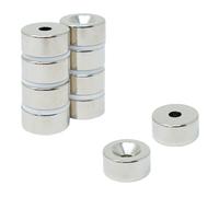Neodimio N42 a Testa Svasata Magneti - 20mm Diametro X 10mm Spesso X 5.2mm -