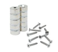 Neodimio N42 a Testa Svasata Magneti - 20mm Diametro X 10mm Spesso X 5.2mm -