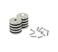 Neodimio N42 a Testa Svasata Magneti - 20mm Diametro X 3mm Spesso X 3.6mm -