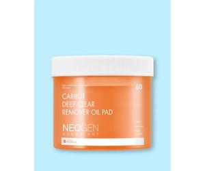Neogen Pad struccanti idrofili con olio di carota Dermalogy Carrot Deep Clear Oil Pad - 60 pz / 150 ml