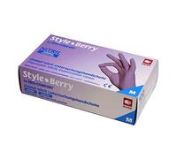 neoLab 1-0815 - Guanti monouso in nitrile, taglia S, confezione da 100, colore: Rosa