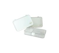 Neolab 2 - 0052 scatola forma alta con coperchio trasparente, Bianco