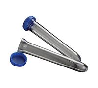 neoLab 2-1023 - Tubo per urina in polipropilene con coperchio, capacità 12 ml, altezza 105 mm, 500 pezzi