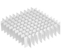Neolab 2 2884 raster inserti Kryo box Economy 133 x 133 x 50 mm/10.5 mm diametro, griglia 10 x 10 - Box