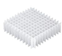 Neolab 2 2885 raster inserti economia Kryo box 133 x 133 x 50 mm x 8.5 mm. Griglia 12 x 12 box