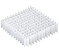 Neolab 2/2886 raster inserti Kryo box Economy 133 x 133 x 50 mm/8 mm di diametro, griglia box 13 x 13