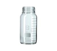 Neolab 2 - 3053 Duran GLS 80 Biberon a collo largo senza tappo e anello, Trasparente, 500 ML VOLUME nominale