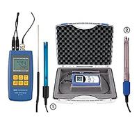 neolab 2 - 5486 PH/Redox/Misuratore di temperatura in Set con soluzione tampone e valigetta