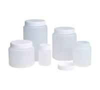 neoLab 3-2121 Scatola HDPE con tappo a vite, 750 ml, trasparente (latte)
