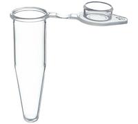 Neolab 7 5210 PCR singolo tubo con coperchio piatto - Confezione da 5,7 gram, trasparente, 1000)