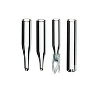 Neolab 7 bottiglie con ampia apertura - vetro trasparente conico 12 mm 312-0634 micro inserti - 100 ml (confezione da 100)