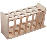 Neolab 7055 provette in legno per 2 x set di 6 bicchieri tumbler, diametro foro 20 mm