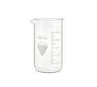 NeoLab Bicchiere dosatore con beccuccio Kimax Boro 3.3, di vetro, 600 mL, trasparente., 1