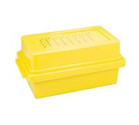 neoLab CellCamper 2-3730 - CellCamper in policarbonato -20 °C per tubi Kryor con gel, 0 °C per 5 ore, 32 posti, lunghezza 240 cm x altezza 120 mm, giallo