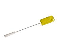 Neolab double 7603 bottiglia PP, 110 mm x 50 mm di diametro e spazzola con setole morbide - giallo