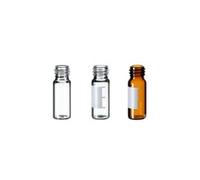 Neolab EC 1111 neochrom Vasetto di filettatura Biberon con campo di etichettatura, filettatura 10 mm, marrone in vetro, 2 ML (Confezione da 100 pezzi)