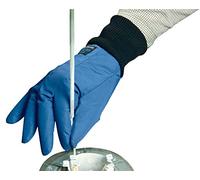 neoLab Kryo 2-4248 - Guanti impermeabili in cotone, taglia M, unisex, colore: blu