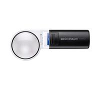 neoLab Mobilux 4-4406 - Lente d'ingrandimento a LED, 24 dpt, ingrandimento 6x, diametro 58 mm, nero/grigio chiaro