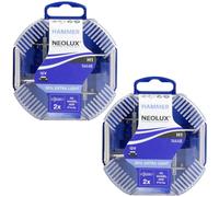 Neolux 4X H1 12V 55W Extra Luce Lampadine Alogene P14.5S P145S Set Scatola Auto