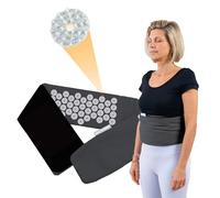 NEOLYMP Cintura per agopressione - Stimolazione versatile - Ecologica, lavabile, velcro regolabile - Cintura lombare regolabile, tappetino per agopressione, cintura massaggiante, cintura per