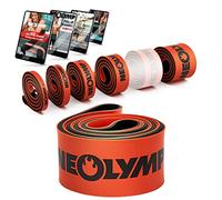 NEOLYMP Elastici fitness in gomma naturale (Livello 5 nero) - elastico fitness fasce elastiche fitness bande elastiche fitness elastici palestra