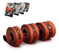 NEOLYMP Elastici fitness in gomma naturale (Set di 3 PRO) - elastico fitness fasce elastiche fitness bande elastiche fitness elastici palestra