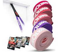 NEOLYMP Set Fasce Fitness in Tessuto- 5 Livelli di Resistenza. Bande Elastiche con Borsa | Neolymp Senza taglia