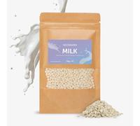 NEOMANN Perline di cera per la depilazione della cera, 450 g, profumo di latte o cera dura per perle di cera senza dolore, per tutti gli scaldacere e tutto il corpo, viso, zona bikini