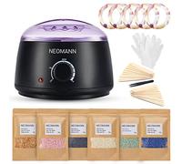 NEOMANN Waxer II deluxe - Set di cera per depilazione premium con confezione regalo e biglietto - regalo perfetto per i vostri cari