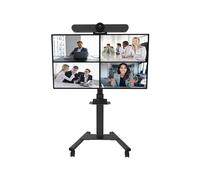 Neomounts AFLS-825BL1 Videobar e kit multimedia universale Mensola regolabile