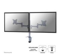 NEOMOUNTS BY NEWSTAR FLATSCREEN DESK MOUNT CLAMP 2 SCREENS 10-24P NEW