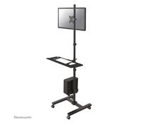 Base da pavimento per TV a schermo piatto Newstar Stazione di lavoro mobile monitor [FPMA-MOBILE1700]