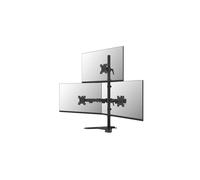 Neomounts DS45-600BL2-1 Supporto per tre monitor fino a 32 pollici