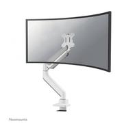Neomounts supporto da scrivania per schermi curvi ultra wide Desk Mnt Curved Monitors WHT