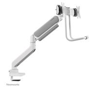 Neomounts DS75-450WH2 x2 Supporto da tavolo per schermo 43,2 cm (17) - 81,3 cm (32) bianco regolabile in altezza, inclinabile