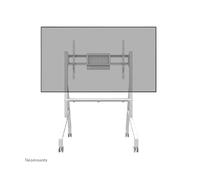 Neomounts FL50-525WH1 Supporto da Pavimento Supporto da pavimento versatile e mobile, ideale per grandi schermi da 55 a 86 pollici