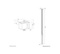 ADS06-133WH NEOMOUNTS MAGNETIC CABLE COVER