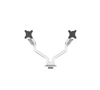 Neomounts DS70S-950WH2 - supporto da tavolo completamente mobile per due schermi 17-35" - bianco