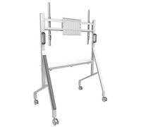 Neomounts FL50-525WH1 supporto mobile da pavimento per schermi 55-86" - bianco