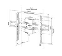 Neomounts WL30S-910BL16 Säulenhalterung Kit di montaggio