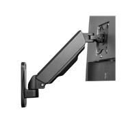 Neomounts WL70-440BL11 wall mounted gas spring monitor arm 2 pivots VESA