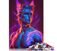 Neon Apollo Puzzle Rompicapo Premium in Cartone per Bambini e Adulti dai 12 Anni in su, Regali di Natale 1000 Pezzi (26x38cm)