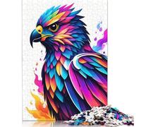 Neon Colorful Falcon Puzzle Impossible 1000 Pezzi Decorazione Per La Casa. Giochi Rilassamento E Intelligence Per Adulti E Ragazzi Da 14 Anni 1000pcs (40x28cm)