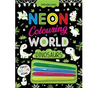 Neon Colouring World- Dinosaurs