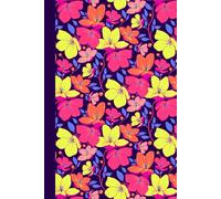 Neon Floral Punk Journal - 9x6 Lined Notebook for Women, Teens & Creative Writers | Vibrant Aesthetic, 120 Pages: Bold and Colorful Maximalist Flower Pop with Funky Cover