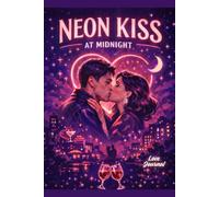 Neon Kiss: Valentine’s Lined Journal for Couples | Retro Midnight Moon Kiss Cover (6x9, 100 Pages)