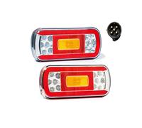 Neon LED fanale posteriore set rimorchio barca baionetta impermeabile 12/24V