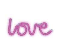 Forever Neon Led Light Love Pink Bat+usb
