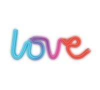 NEON LUCE LED LOVE MULTICOLOR + TELECOMANDO FOREVER LIGHT
