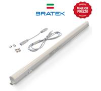 Neon Led Sottopensile cucina luce plafoniera a barra tubo Reglette Soffitto 60cm [EEK: A]